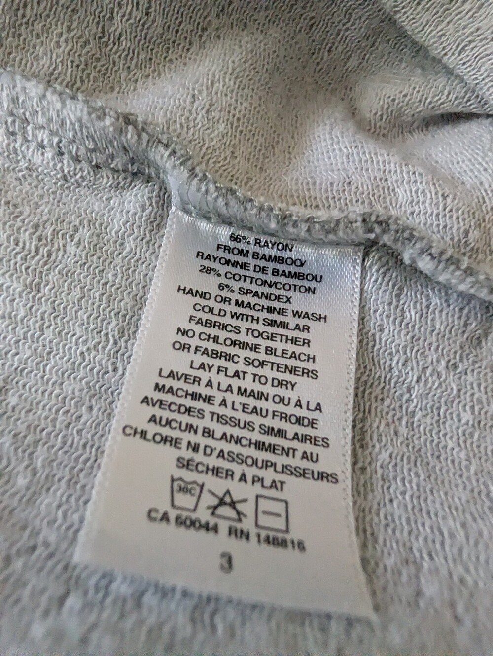 Smash + Tess Light Gray Hooded One‑Piece Jumpsuit - Picture 6 of 7